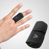 Sports Finger Protector Finger Sleeve Finger Protector Sports Protector Basketball Protector Baseball Protector Tennis Protector Daily Protection Black single/L 3ea