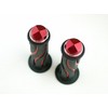 Custom Grip Wave Red Red Left & Right Set Bike