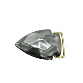 ALVYNG Vintage Arrowhead Belt Buckle, 1.5 Inch Width, Antique Silver Belt buckles for men women