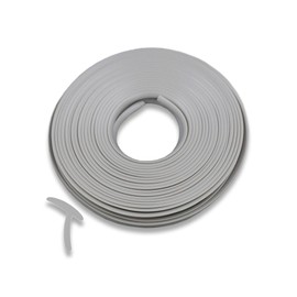 G-FACTORY Aero Rubber Molding Protector Molds to Hide Gaps and Prevents Scratches, Includes Dedicated Double-Sided Tape (47.5 ft (12 m), T Shape, Gray)