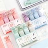 Artbox/Majeon-dong Store Glitter Highlighter Set Notebook Memo Writing School Supplies