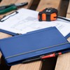 SAX Folding Clipboard Blueberry Clipboard A4 to A5 Portrait and