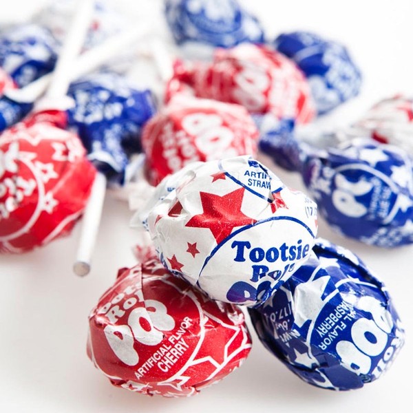 Patriotic Tootsie Pops by Century Novelty
