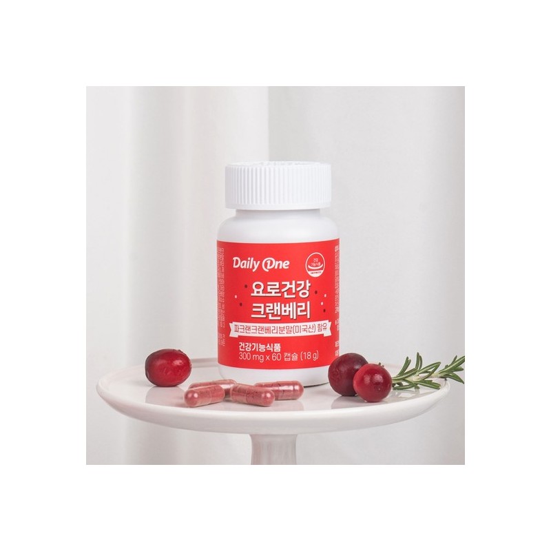 Daily One Urinary Tract Health Cranberry 300mg x 60 Capsules