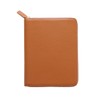 Moterm Zip Leather Case for Stalogy B6 Planner (Pebble Burnt
