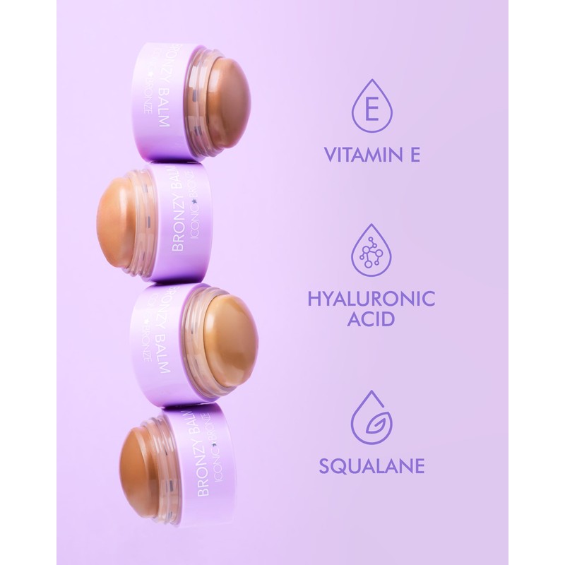 Iconic Bronze Bronzy Balm Cream Bronzer, Spiced Bronze
