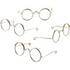 Creativ 100263 Novelty Glasses, W: 50 mm, gold, 10pcs