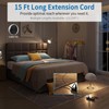 Flat Plug Extension Cord 15 Ft, NTONPOWER Ultra Thin Flat