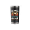 Squash Sport Retro Style Squash Lover Stainless Steel Insulated Tumbler