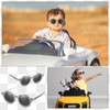 GGSTDDUP 24 Pcs Race Car Checkered Sunglasses for Kids, Race