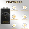 MKBKLLJY Car Speaker Cable to RCA Line Output 2 Channel