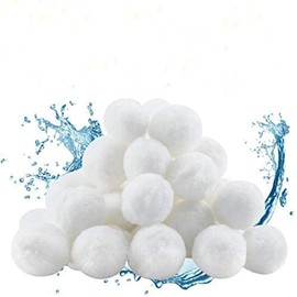 Y AKAGI Filter Balls 700 g 8 Litre Filter Balls Replace 25 kg Filter Sand for Pool Sand Filter, Swimming Pool, Filter Pump