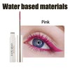 Pink 5D Mascara Colorful Fiber Mascara Charming Long Lasting, Thick