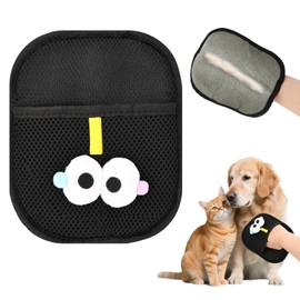 LUODAKA Electrostatic Pet Hair Remover, Pet Hair Remover Tool for Cats & Dogs, Cleaning Gloves for Carpet, Couch, Furniture, Car Seat, Double-Sided, Reusable, Washable (1 PCS)