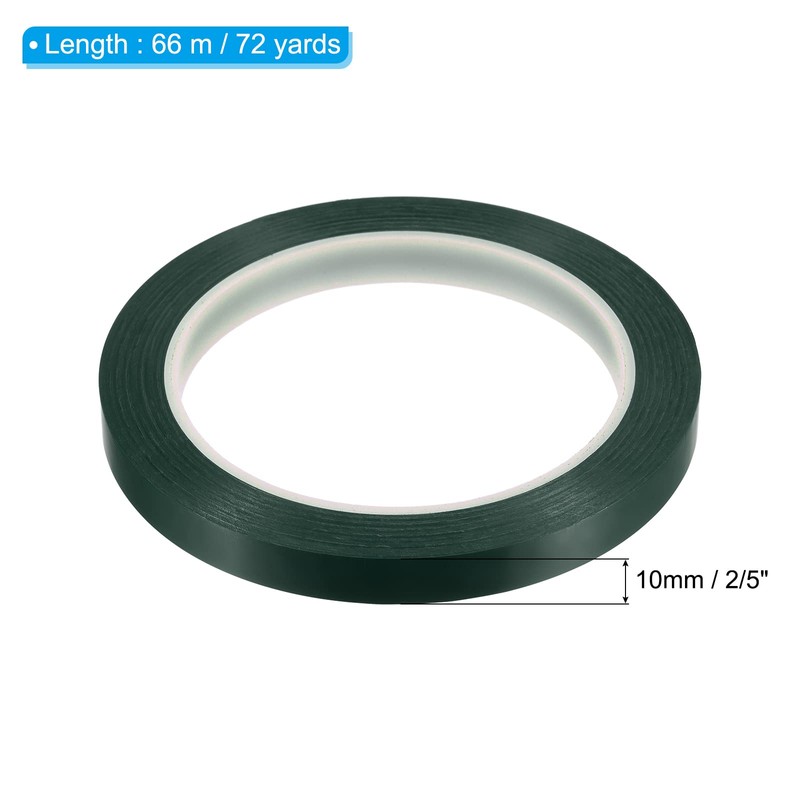 PATIKIL Whiteboard Tape 2/5" 10mmX66m, 5 Pack Thin Dry Erase