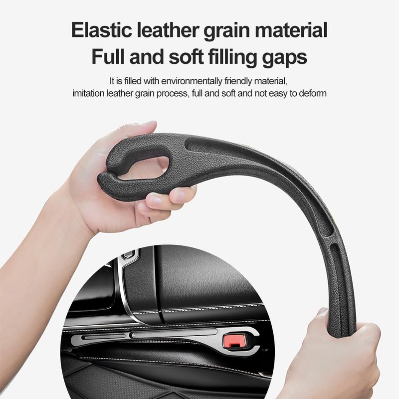 2PCS Upgrade Car Seat Gap Filler with Phone Holder,Multi-Function Car