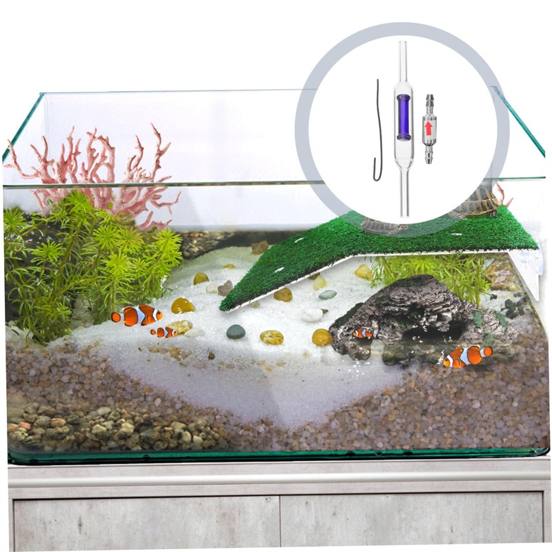 MERRYHAPY 2Pcs Non Return Check Valve Aquarium Pump Protectors One