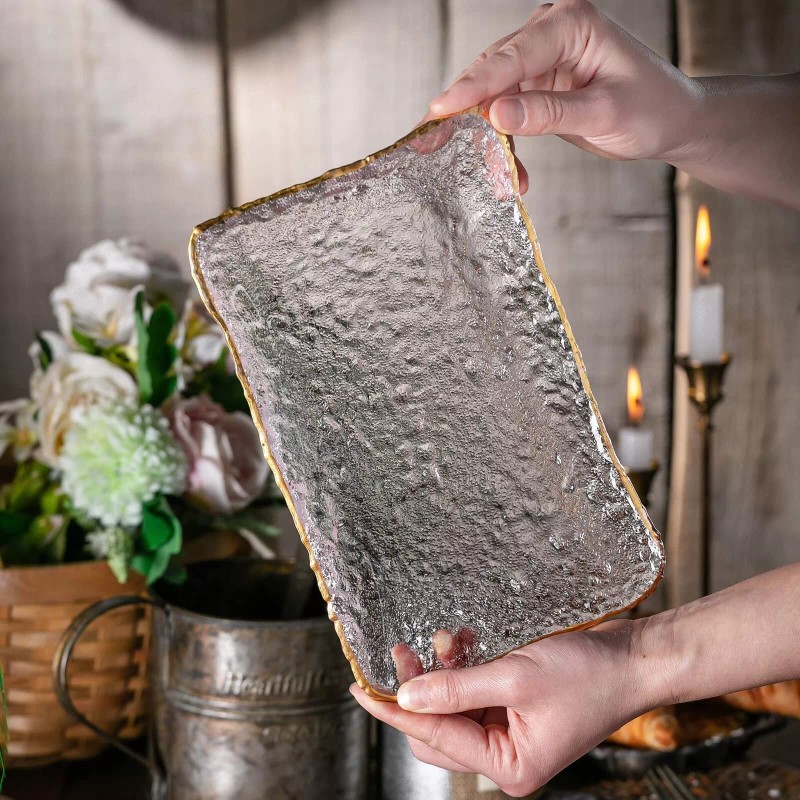 Gezzeny Vintage Coffee Mugs Set, Glass Cups Set with Saucer