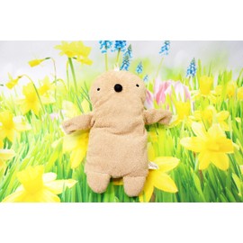 Cinnada FMPT-0180MO Fumofumo-san Mogugu Brown Puppet, 4.3 x 11.0 x 11.0 inches (11 x 4 x 28 cm), Goods, Animal, Miscellaneous Goods