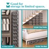 Kuject Large Shoe Organizers Storage Boxes for Closet, 12 Pack