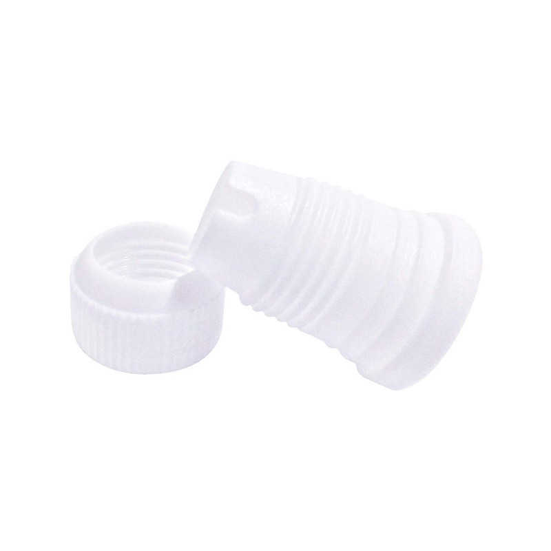 Cream Tip Replacement Caps Plastic Set of 30