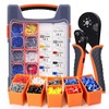 2200PCS Hexagonal Ferrule Crimping Tool Kit –Amliber AWG30-5 Self-Adjusting Wire