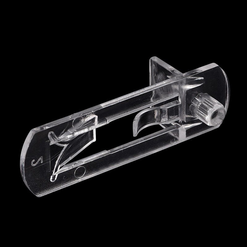 uxcell Plastic Locking Shelf Pins, 20pcs Clear Self-Locking Shelf Support