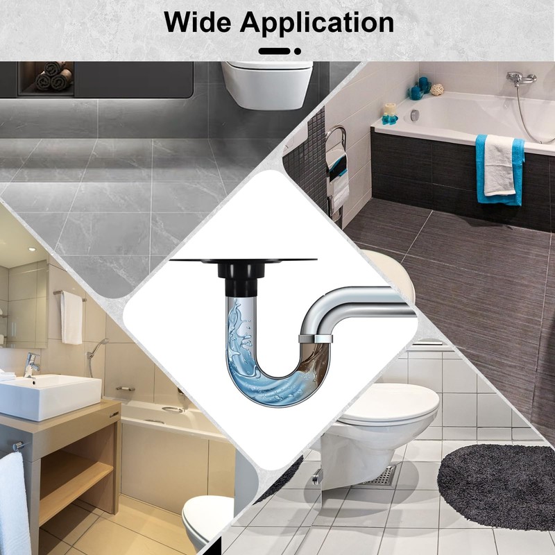 Shower Drain Flange Kit Compatible with Schluter Systems kerdi Shower