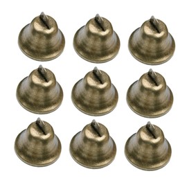 COHEALI 20pcs Bronze Bell Copper Rattle Bells Handmade for Christmas Party Hotel School