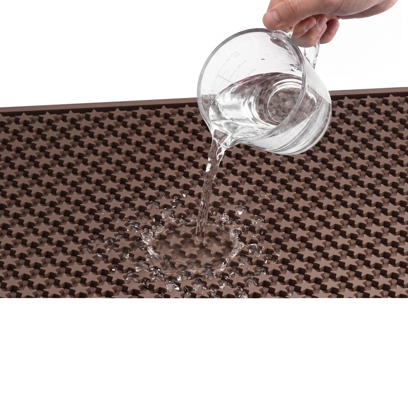 17x13 Inch Star Pattern Bar Mat Coffee Mat Utensil Mat