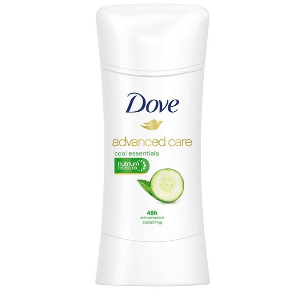 Dove Advanced Care Antiperspirant Deodorant Cool Essentials 2.6 oz(Pack of 3)