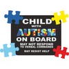 Awareness Matters Level 33 Child With Autism On Board JIgsaw