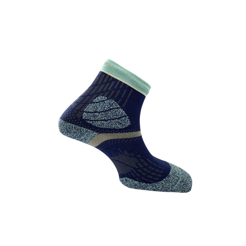 【SIDAS】Sidas Trail・Protect 321416 Running Socks, Odor-Resistant, Protective, Slightly Long Short