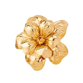 Kokoma Large Flower Brooch Pin for Women Multi-Layer Floral Lapel Pin Corsage Badge Scarf Buckle for Cloth Dress Suit Elegant Accessories Jewelry