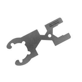 NIMA PRODUCT Stainless Steel Gas Bottle Key – Made in Germany – Key for Gas Bottle, Gas Valve, Gas Bottle Screw, Pressure Regulator – Key Ring