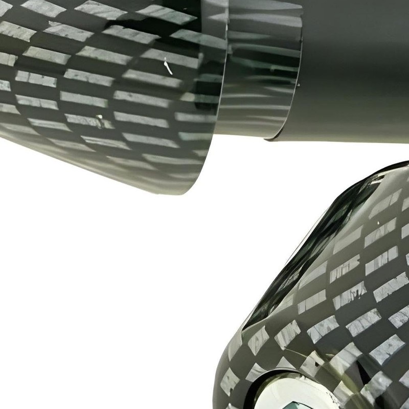 Handlebar ends short 17.5 mm – Vibration Dampener Carbon Look