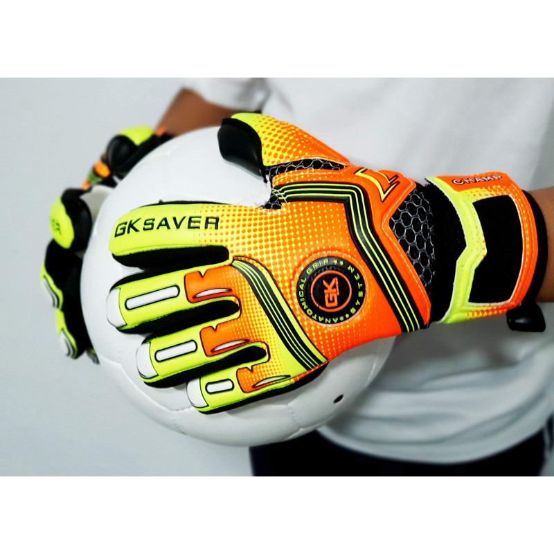 GK Saver Professional Football Goalkeeper Goalie Gloves Kids range Champ