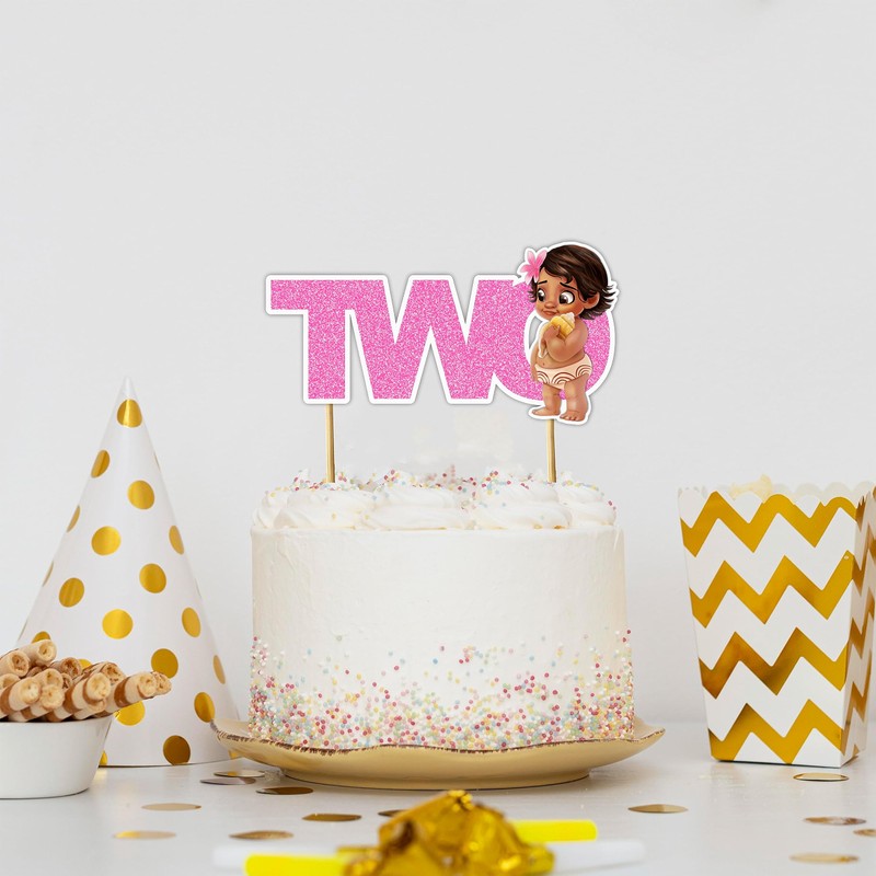 Seyal® Baby Moana Two - Decoración para tartas