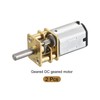 Rebower 2pcs Micro Reduction Gear Motor with Full Metal Gearbox