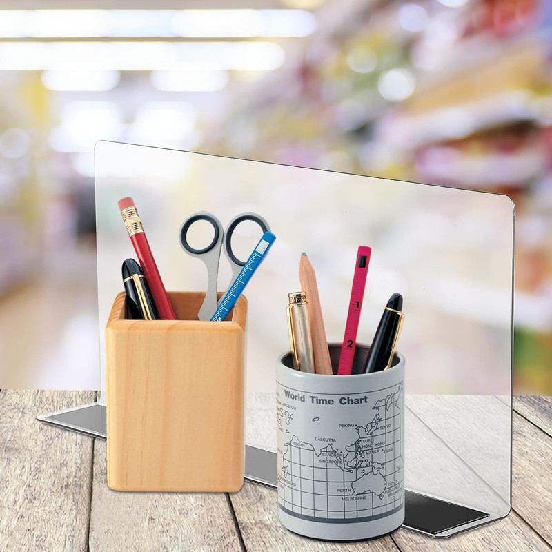TOVINANNA Acrylic Shelf Dividers for Closet Organization: 6 Pack Tall