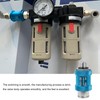 Bstinay HSV-08 1/4" Thread Aluminum Flow Control Hand Manual Slide