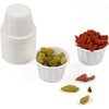 1000 X 1oz Paper Soufflé Cups Disposable Waxed Paper Ramekins,