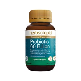 Herbs of Gold Probiotic 60 Billion 30 Capsules