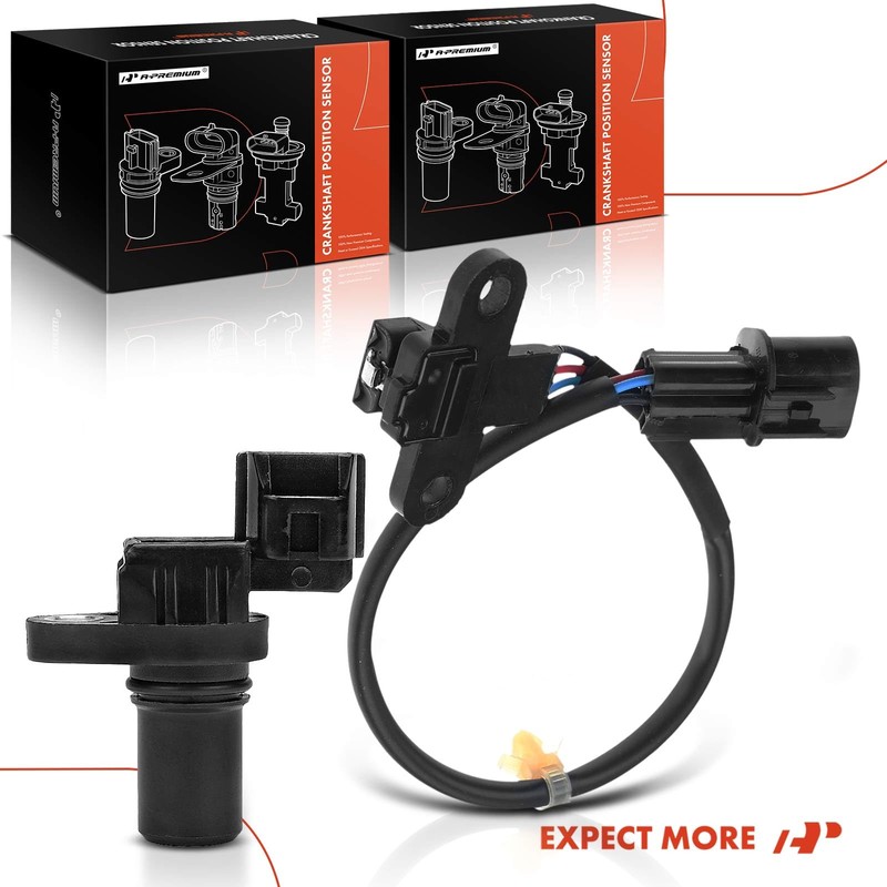 A-Premium 2-PC Engine Camshaft Crankshaft Position Sensor Compatible with Chrysler