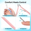 Makartt Cuticle Trimmer with Cuticle Pusher - Stainless Steel Cuticles