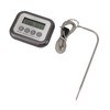 Kichen Timer Thermometer Stainless Steel Probe Digital Cooking Meat Thermometer