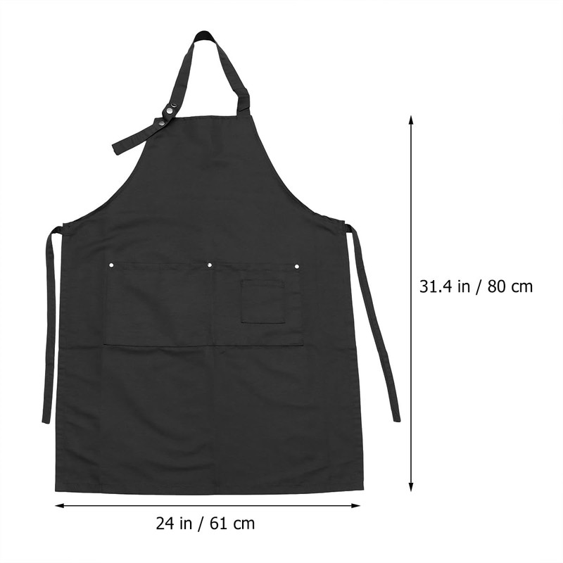 LEORX Hair Stylist Apron Waterproof Salon Apron with Pockets Adjustable