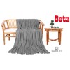 Betz Cuddly Fluffy Sofa Fleece Blanket Teddy XXL Warm Sofa