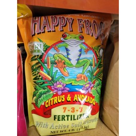 FoxFarm Fox Farm Happy Frog Crafted For Organic Gardening 4 Lbs. Citrus & Avocado 7-3-3