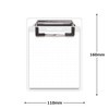 Kamio Japan 225565 MOTiON Clear Binder Memo, White